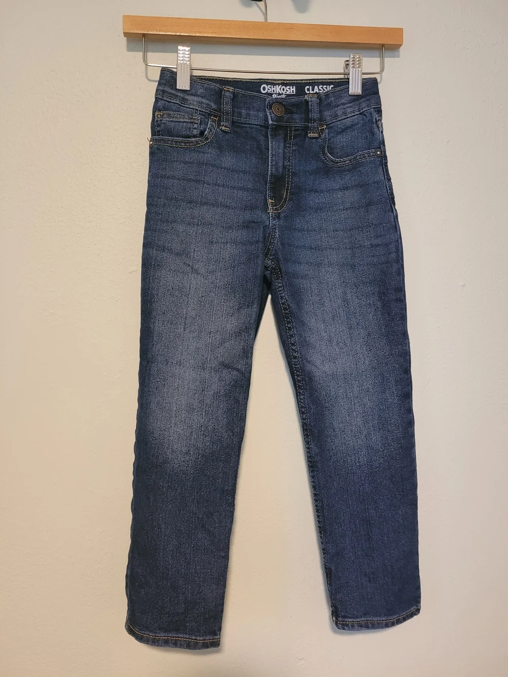 OshKosh B'gosh Classic Dark Blue Kids Jeans Size 6R